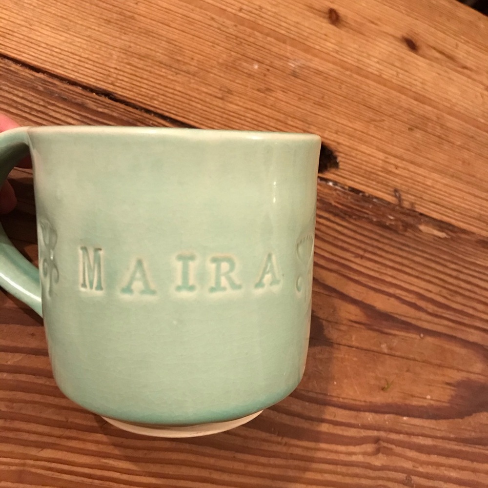 Custom Monogramed Mug “Maira”
